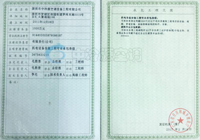 機電安裝叁級資質